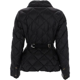 QUILTED JACKET WITH BELT