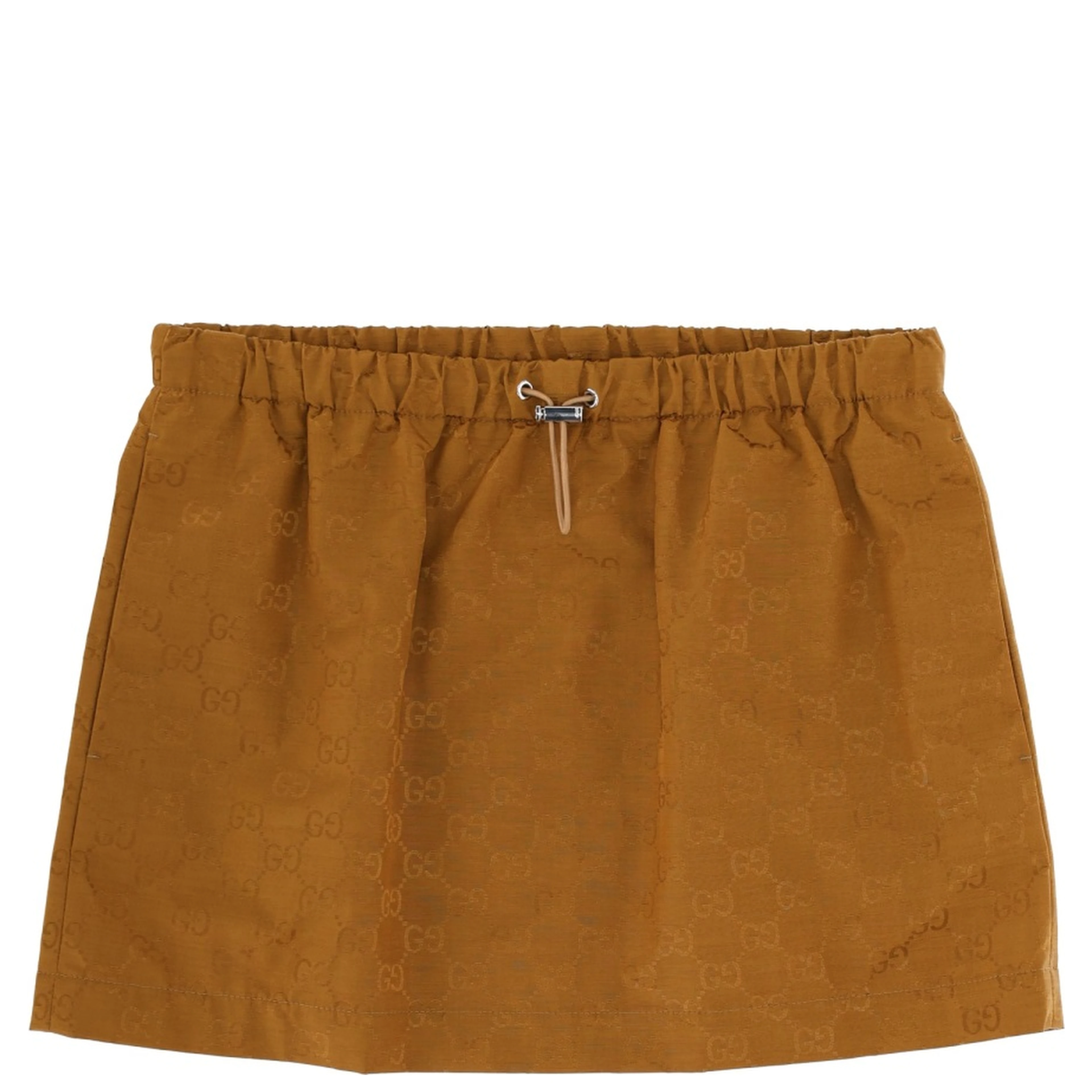 MINISKIRT WITH "GG" TEXTURE