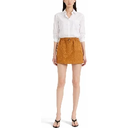 MINISKIRT WITH "GG" TEXTURE