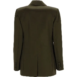 BLAZER IN ENVERS SATIN