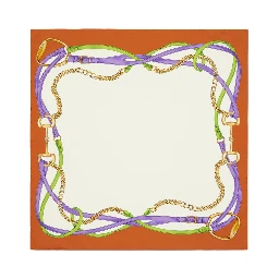PRINTED SILK YOKE