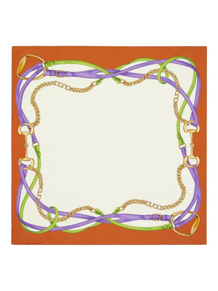 PRINTED SILK YOKE