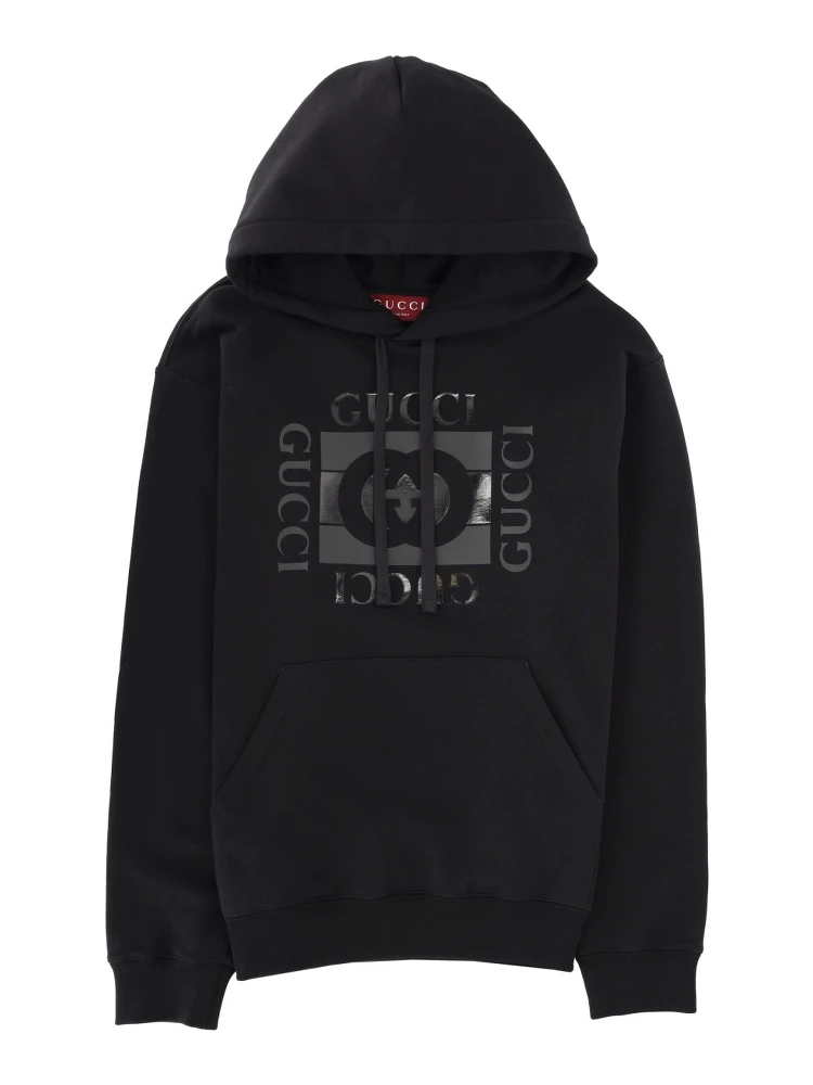 SWEATSHIRT WITH LOGO PRINT