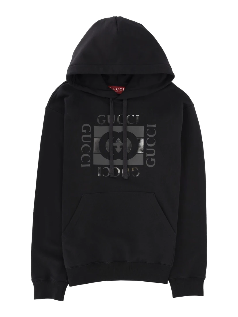 SWEATSHIRT WITH LOGO PRINT