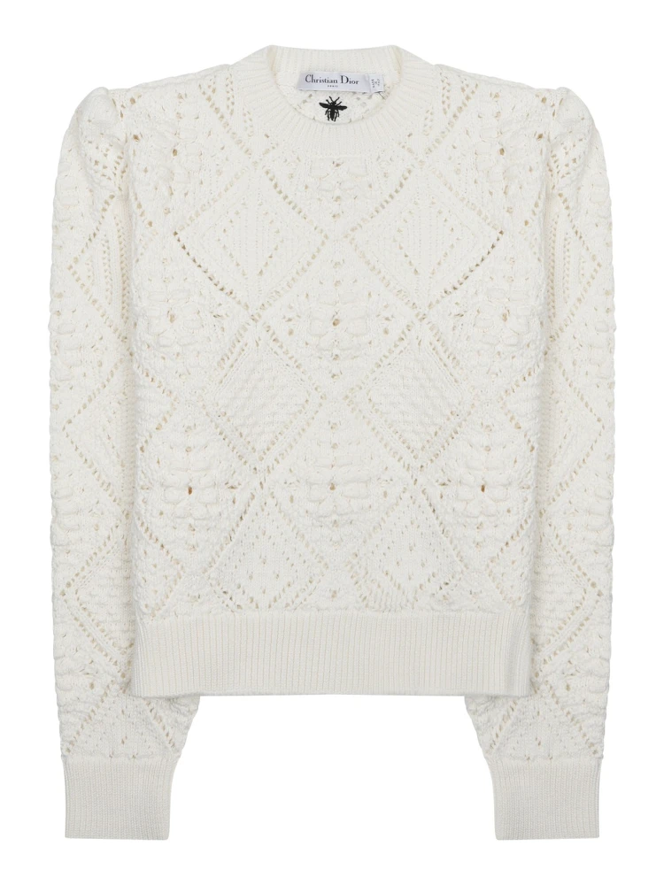 MAGLIA TRAFORATA IN COTONE