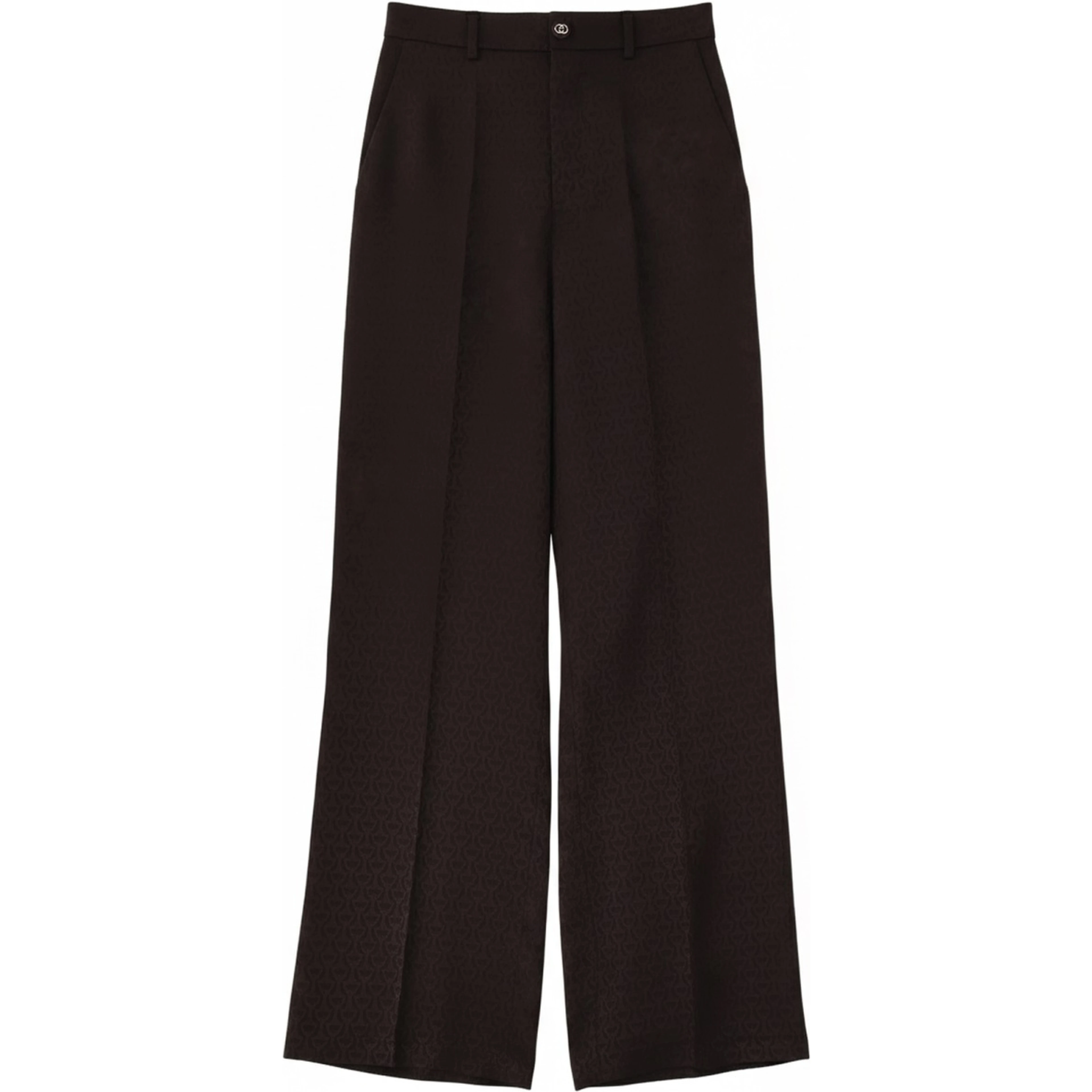 SILK JACQUARD PANTS
