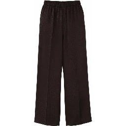 SILK JACQUARD PANTS