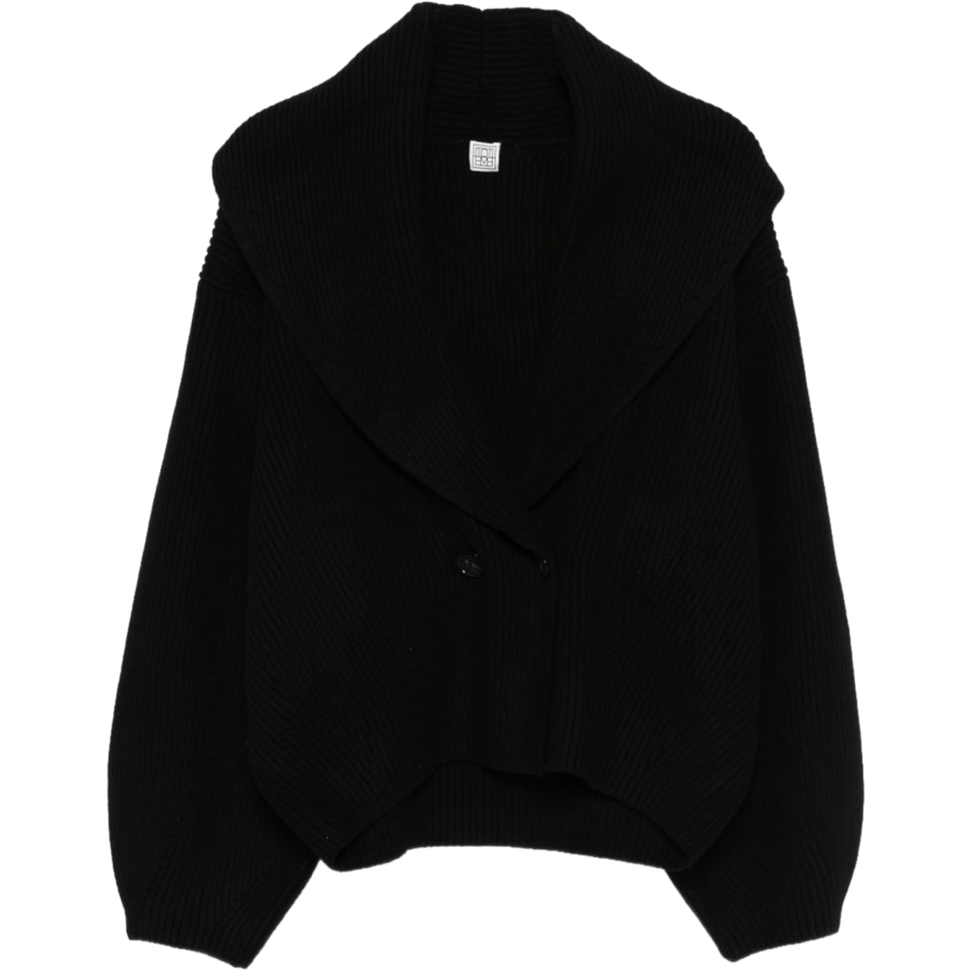 "SHAWL-LAPEL" CARDIGAN