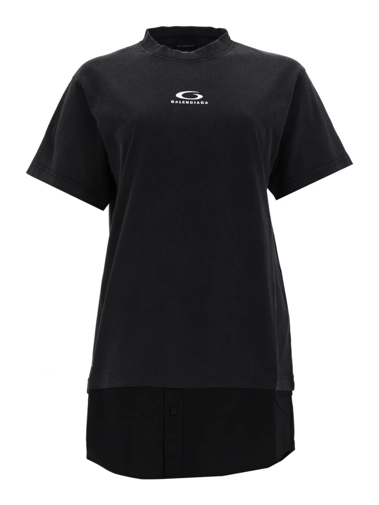 "HYBRID SHIRT" DRESS
