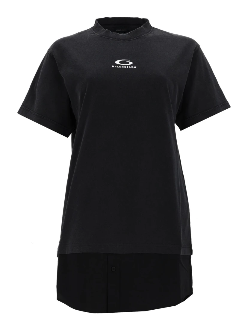 "HYBRID SHIRT" DRESS