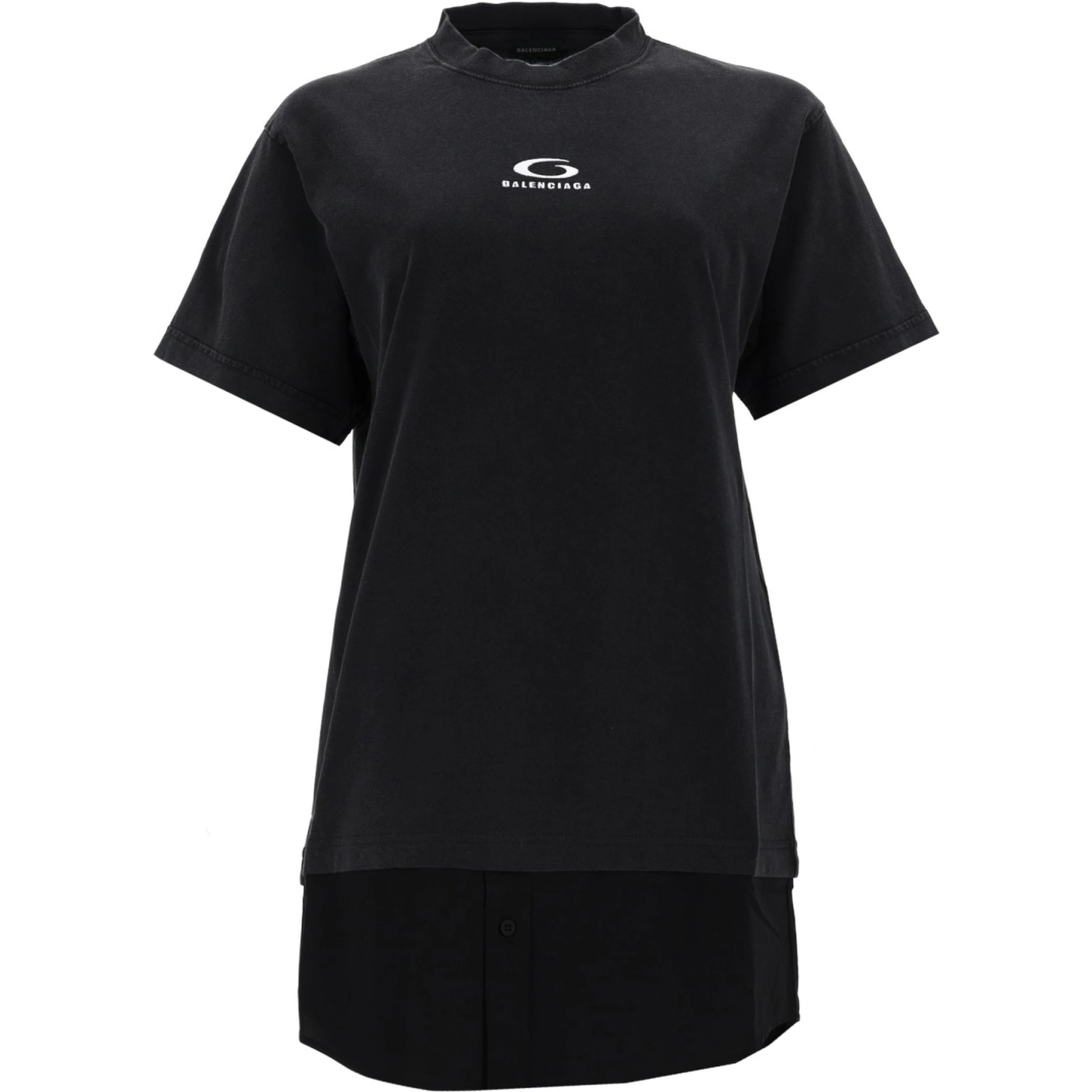 "HYBRID SHIRT" DRESS