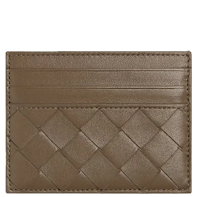 WOVEN LEATHER CARD CASE