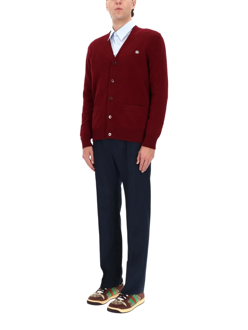 CARDIGAN WITH LOGO