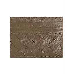 WOVEN LEATHER CARD CASE