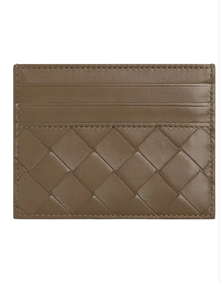 WOVEN LEATHER CARD CASE alternative