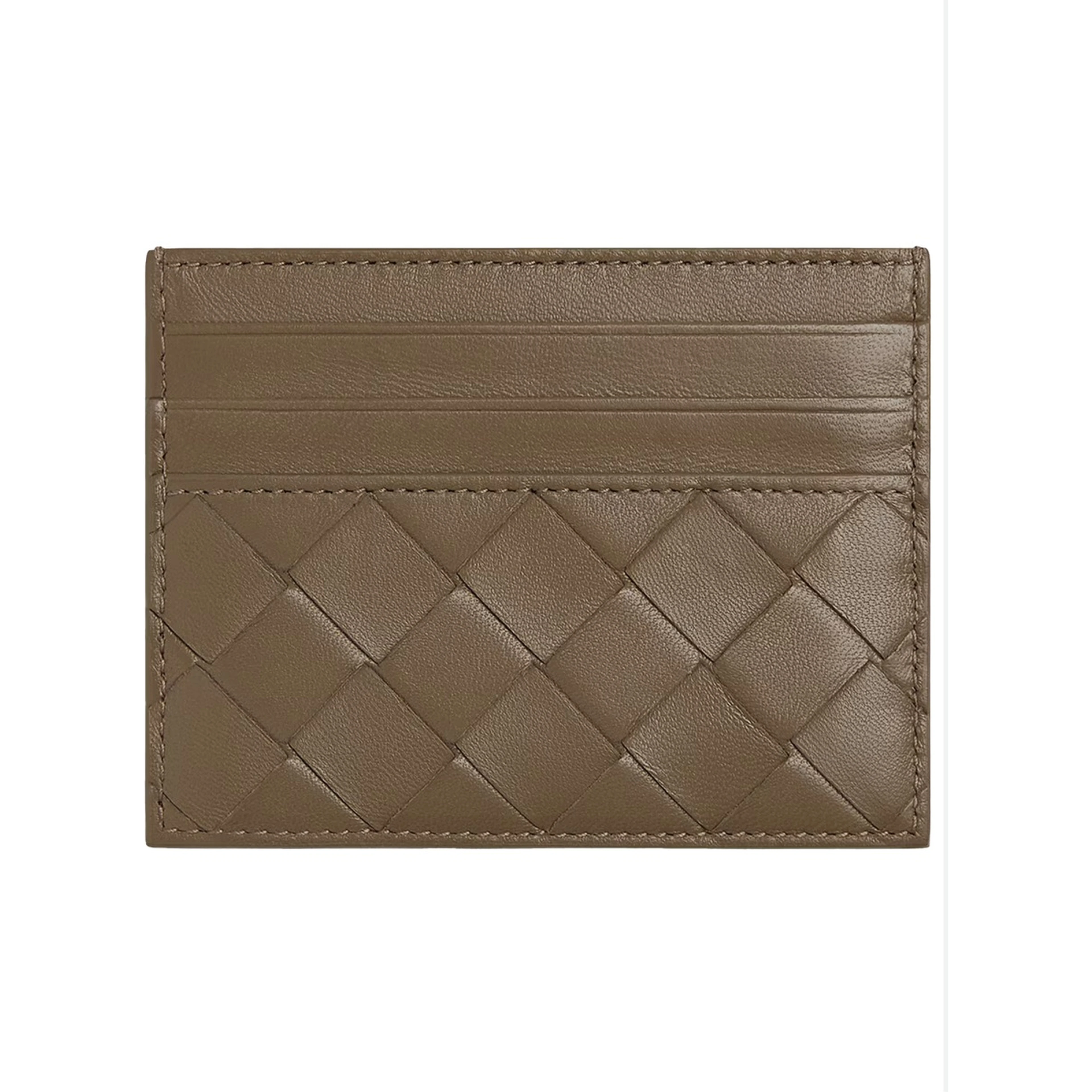 WOVEN LEATHER CARD CASE
