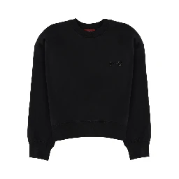 SWEATSHIRT WITH CLAMP DETAIL