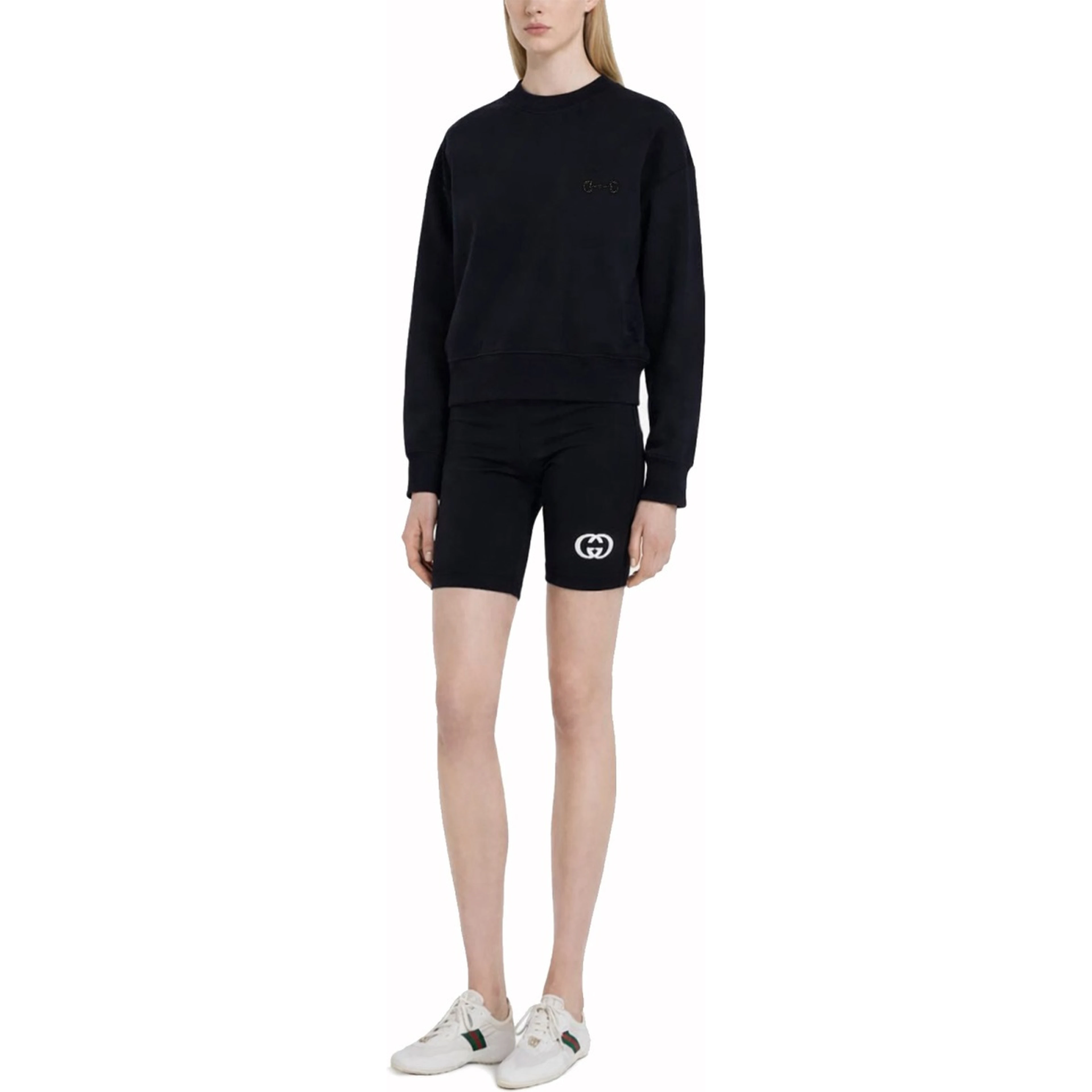 SWEATSHIRT WITH CLAMP DETAIL