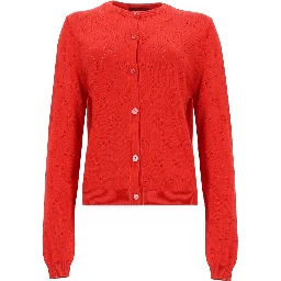 SILK AND COTTON CARDIGAN