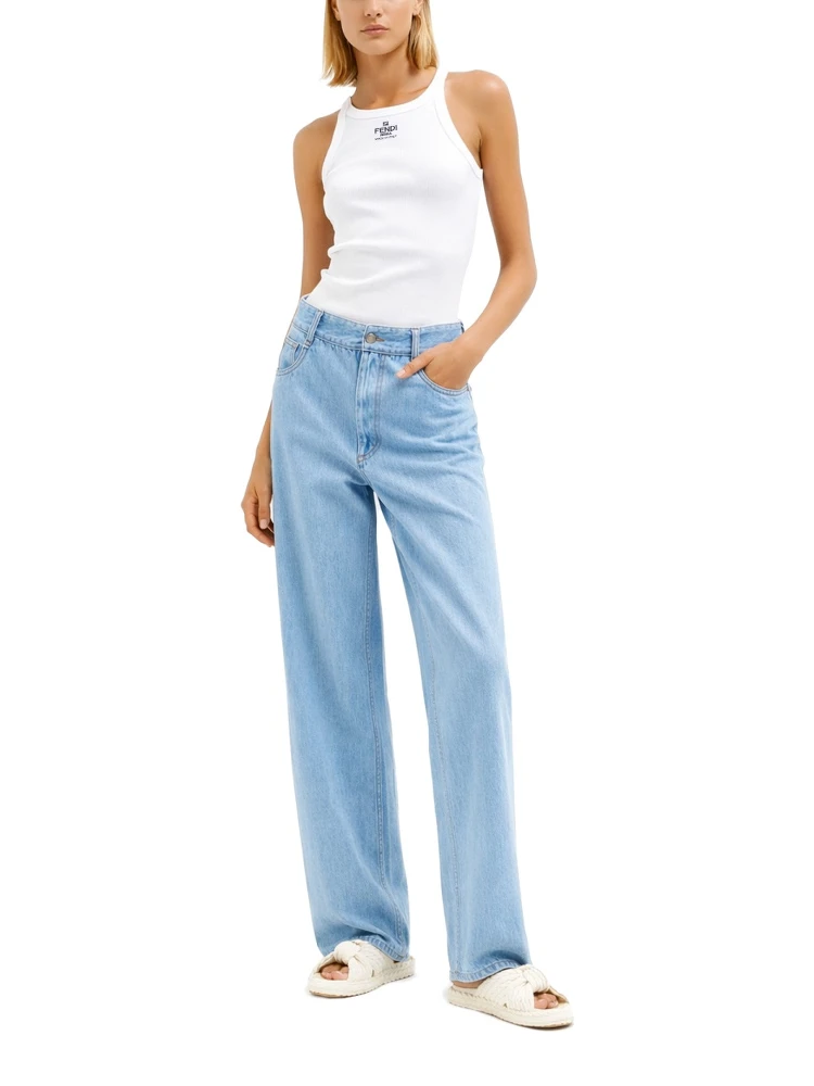 TOP WITH EMBROIDERED LOGO alternative