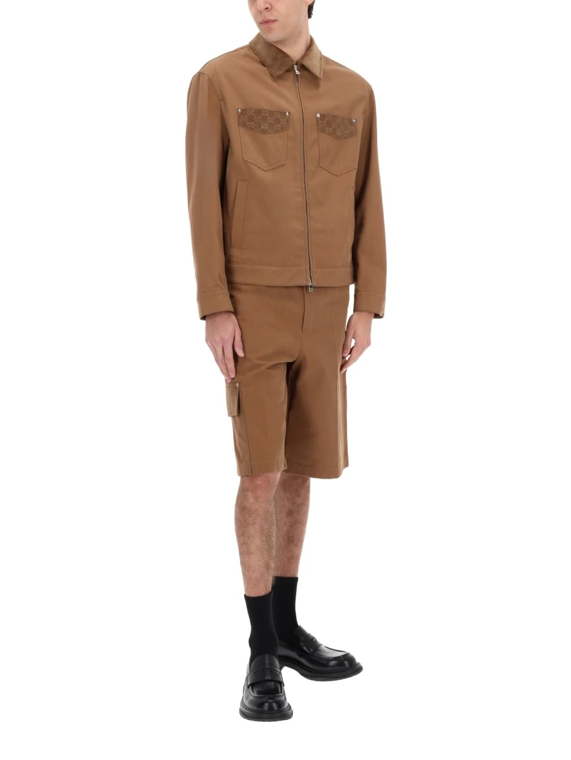 SHORTS WITH GG DETAILS