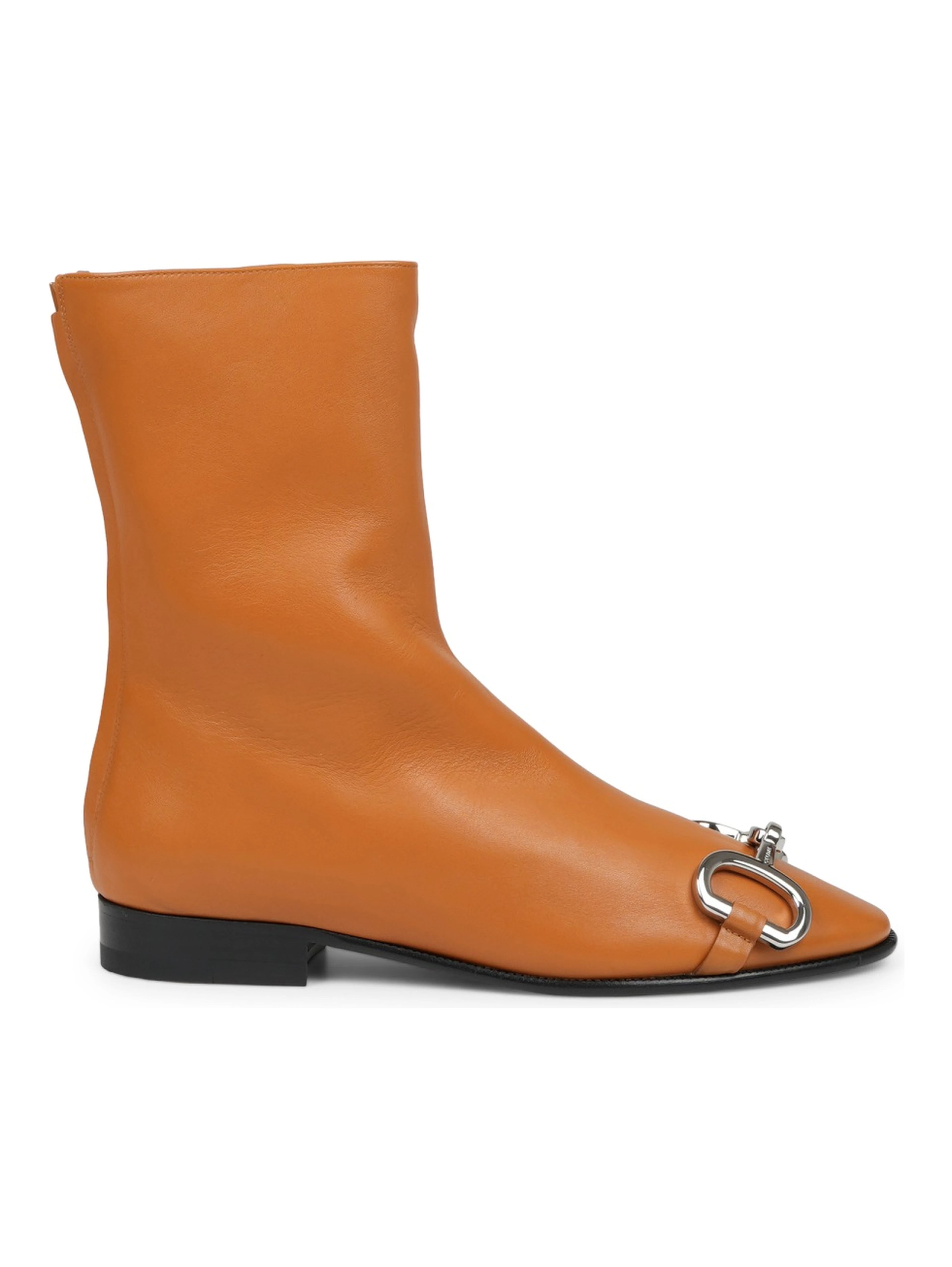 STIVALE IN PELLE CON MORSETTO