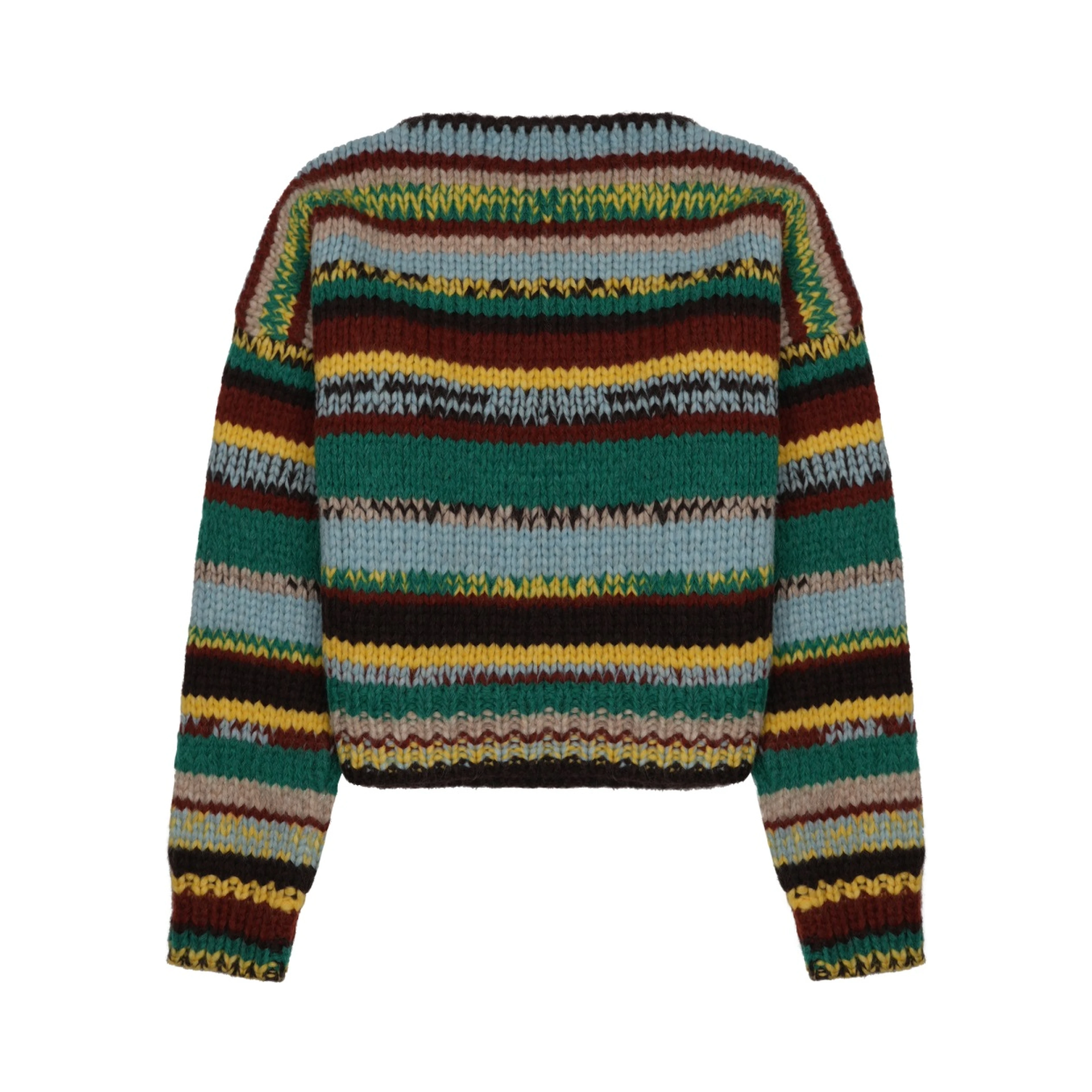 MAGLIA IN ALPACA MOULINÈ E LANA
