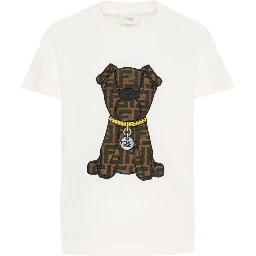 T-SHIRT WITH "DOG" LOGO