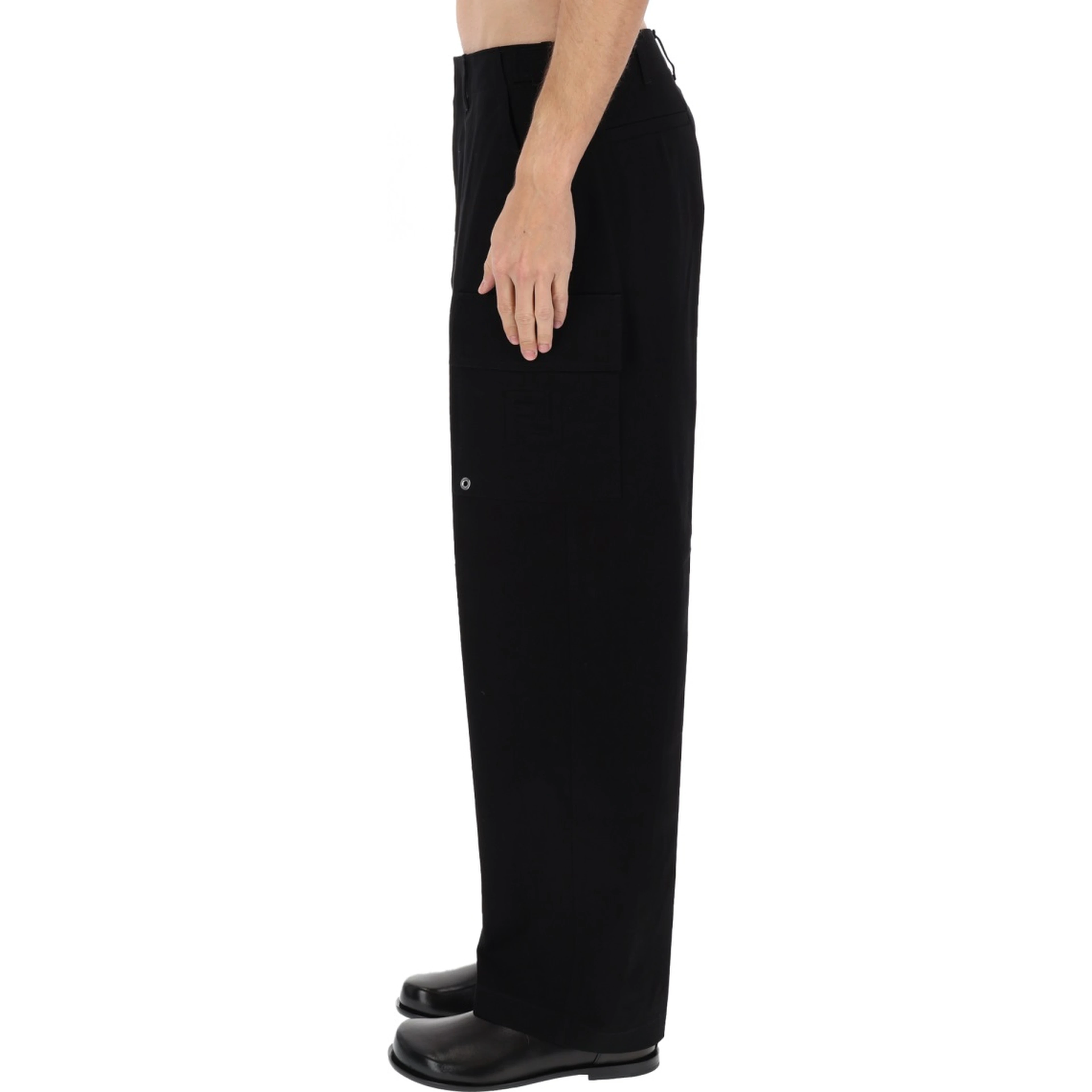 CARGO PANTS WITH LOGO