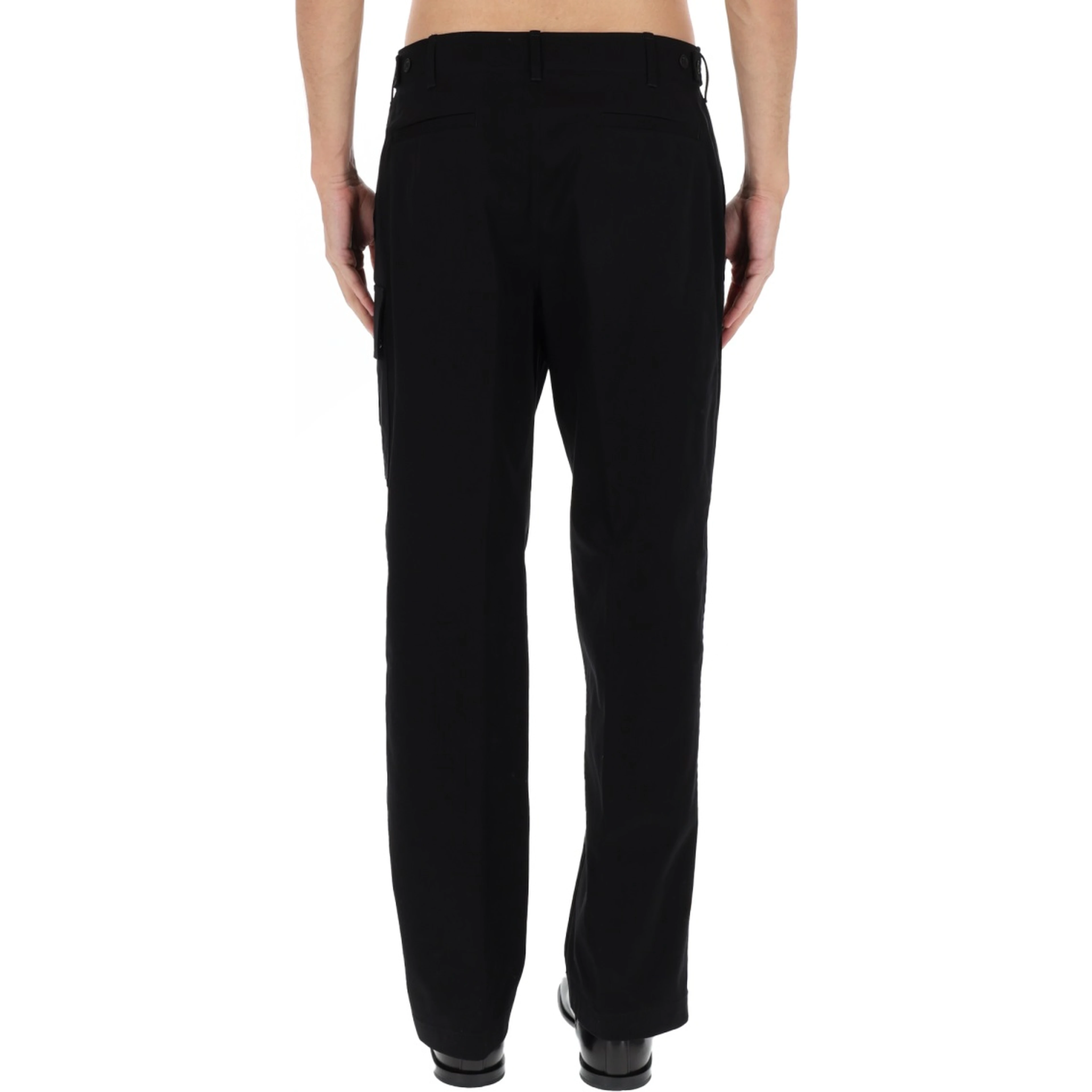 CARGO PANTS WITH LOGO