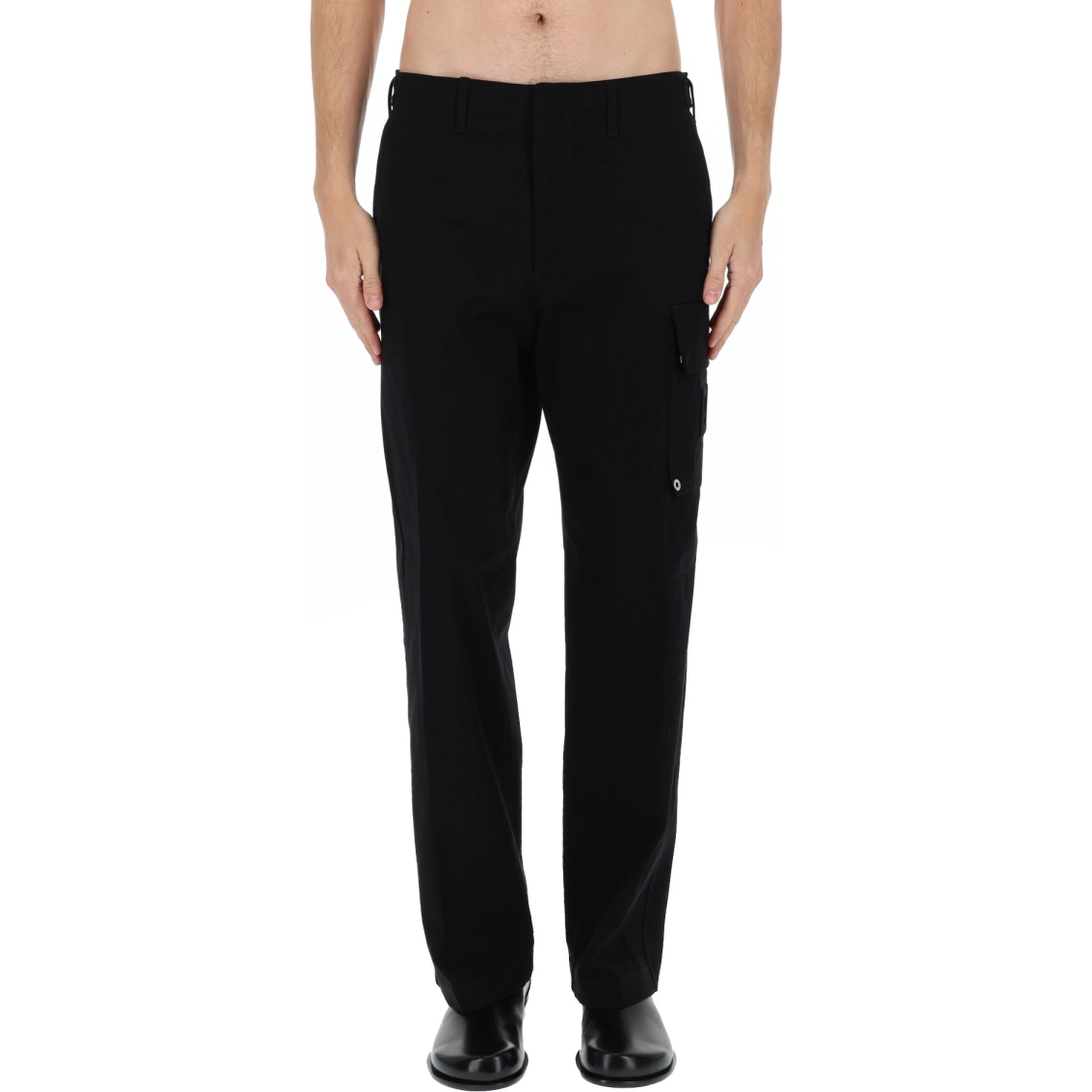 CARGO PANTS WITH LOGO