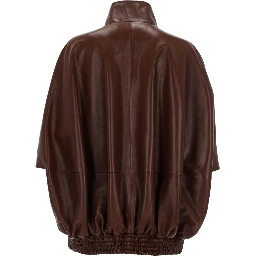 GIACCA IN PELLE CON ZIP