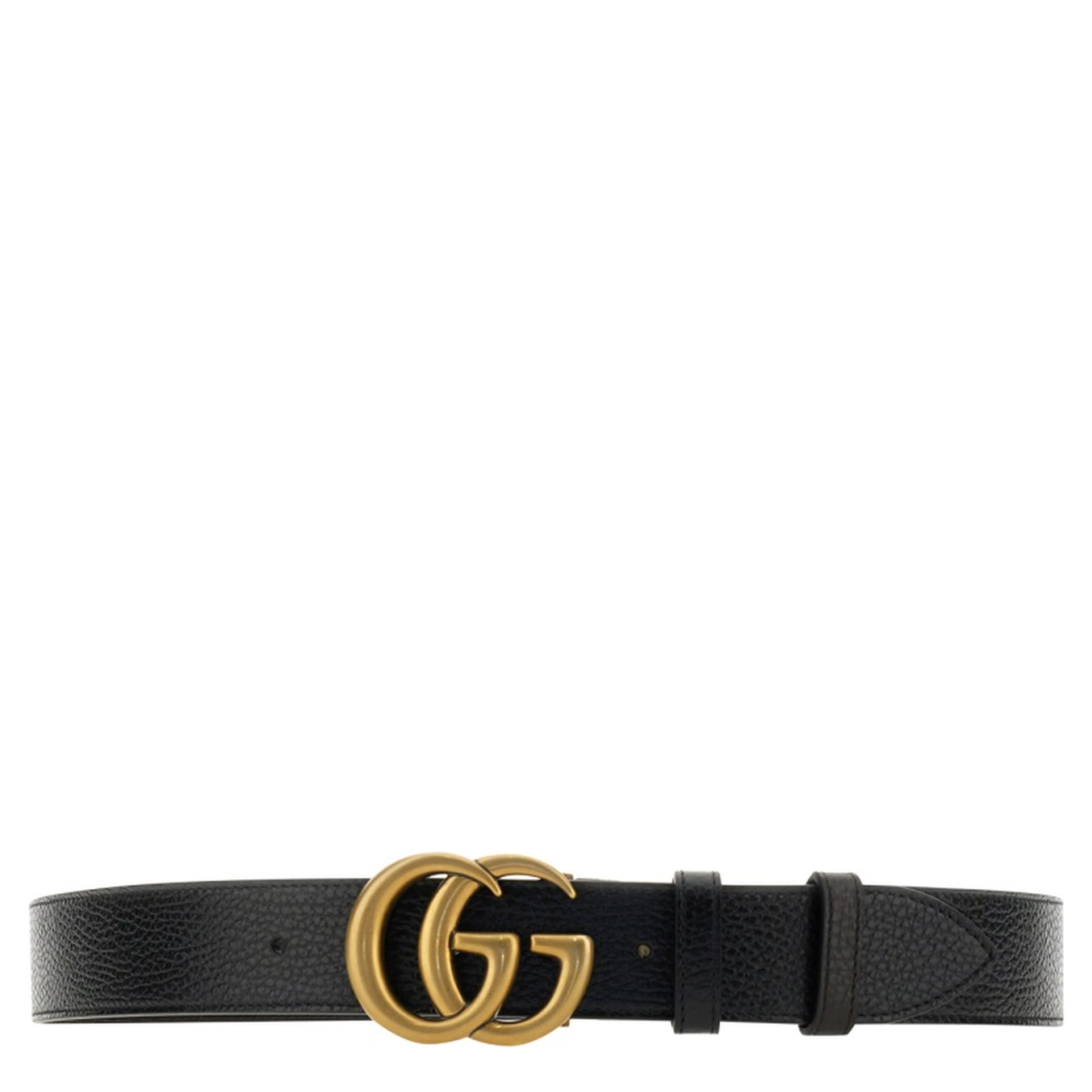 REVERSIBLE BELT WITH DOUBLE G BUCKLE