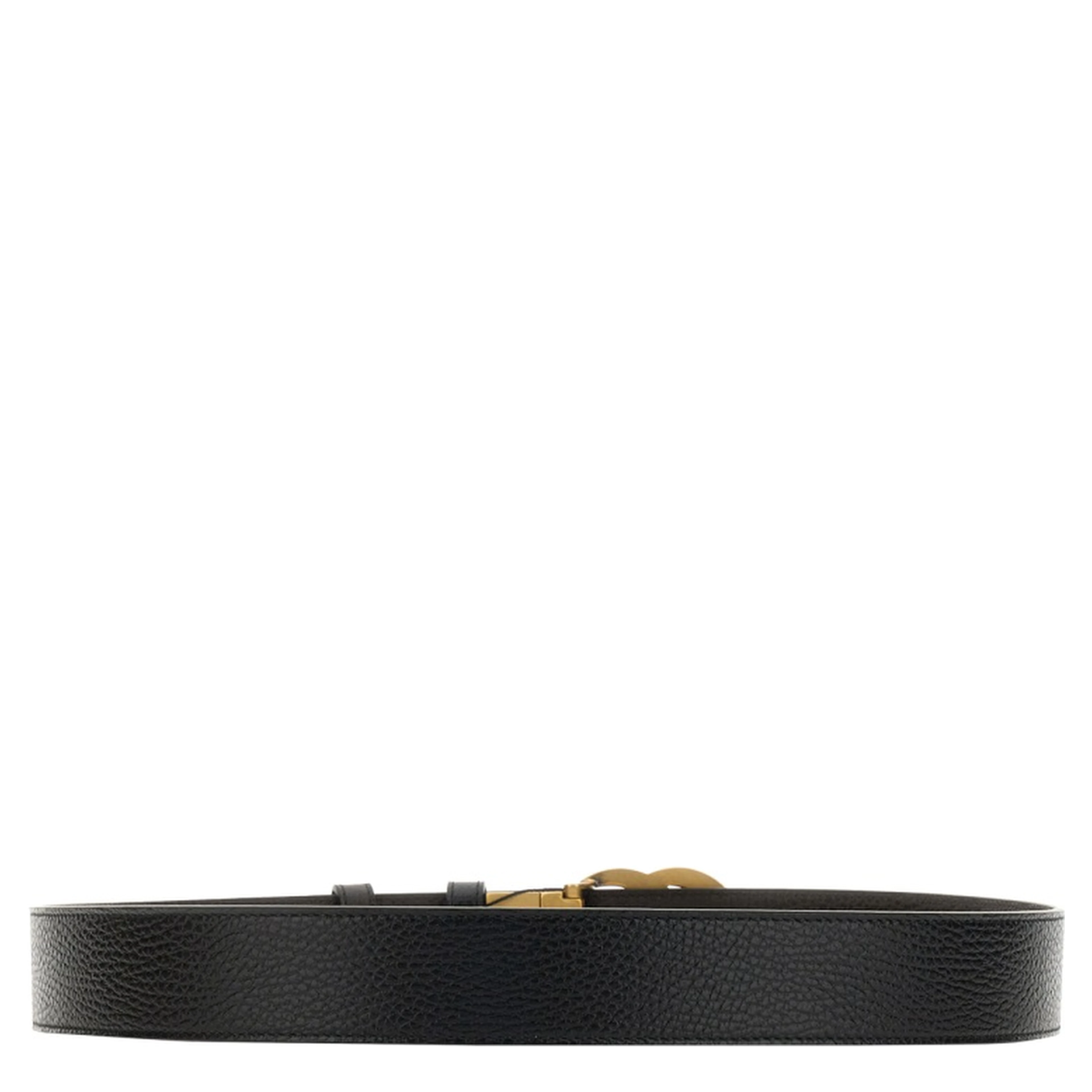 REVERSIBLE BELT WITH DOUBLE G BUCKLE