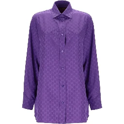 SHIRT WITH "GG" WEAVE
