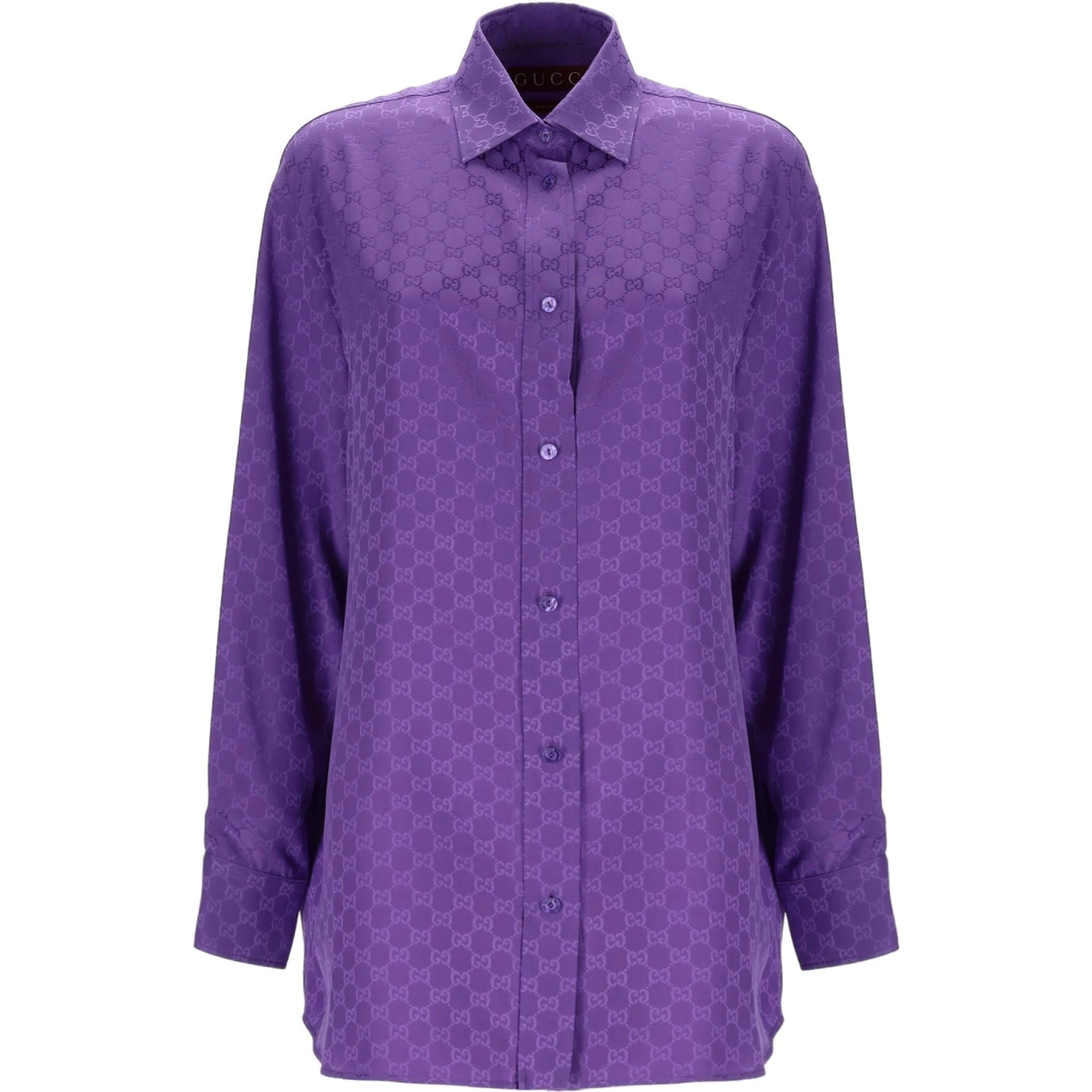SHIRT WITH "GG" WEAVE