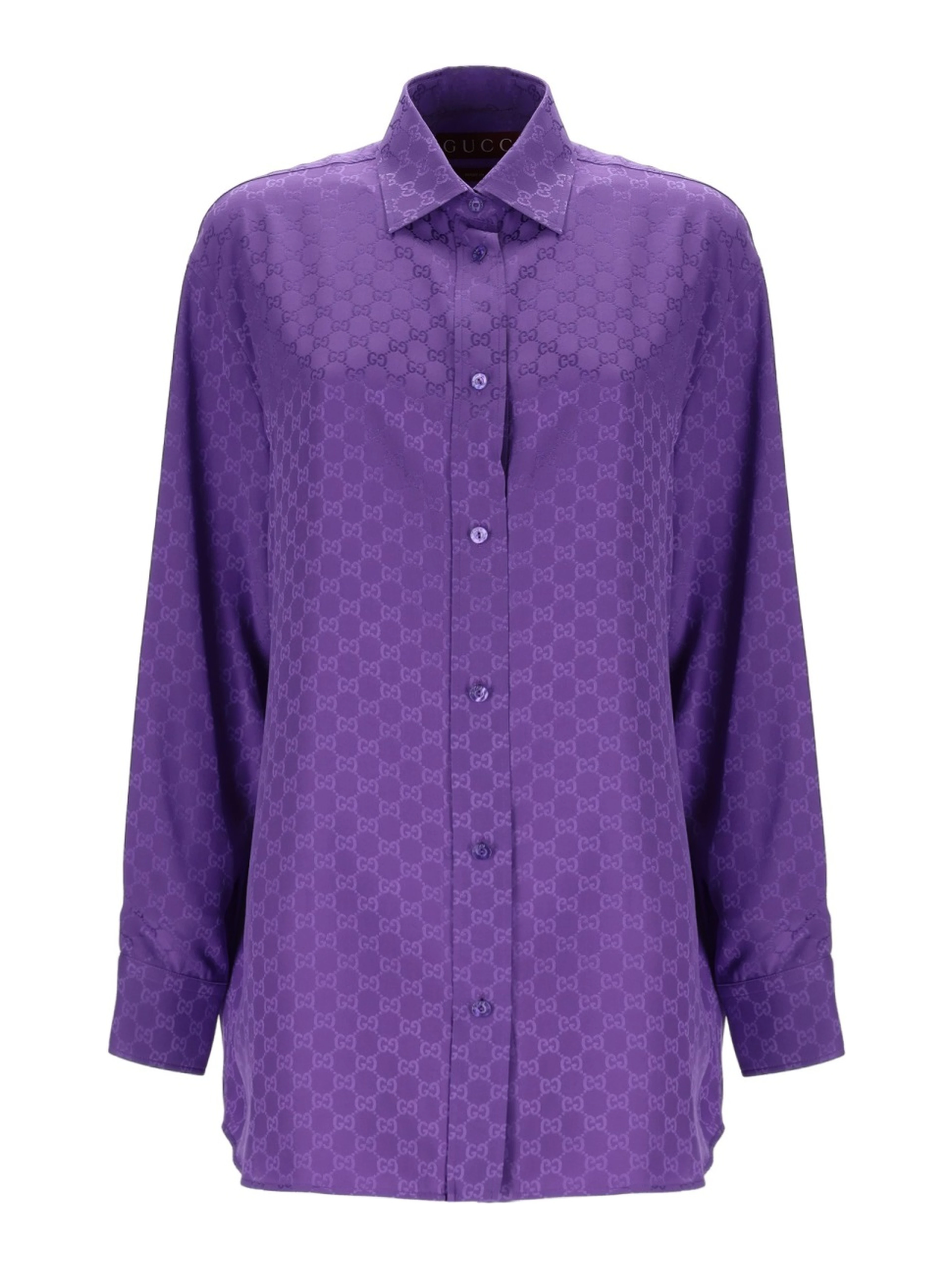 SHIRT WITH "GG" WEAVE