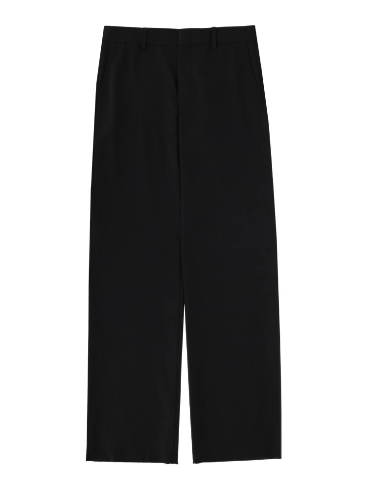 WOOL BLEND TAILORED PANTS