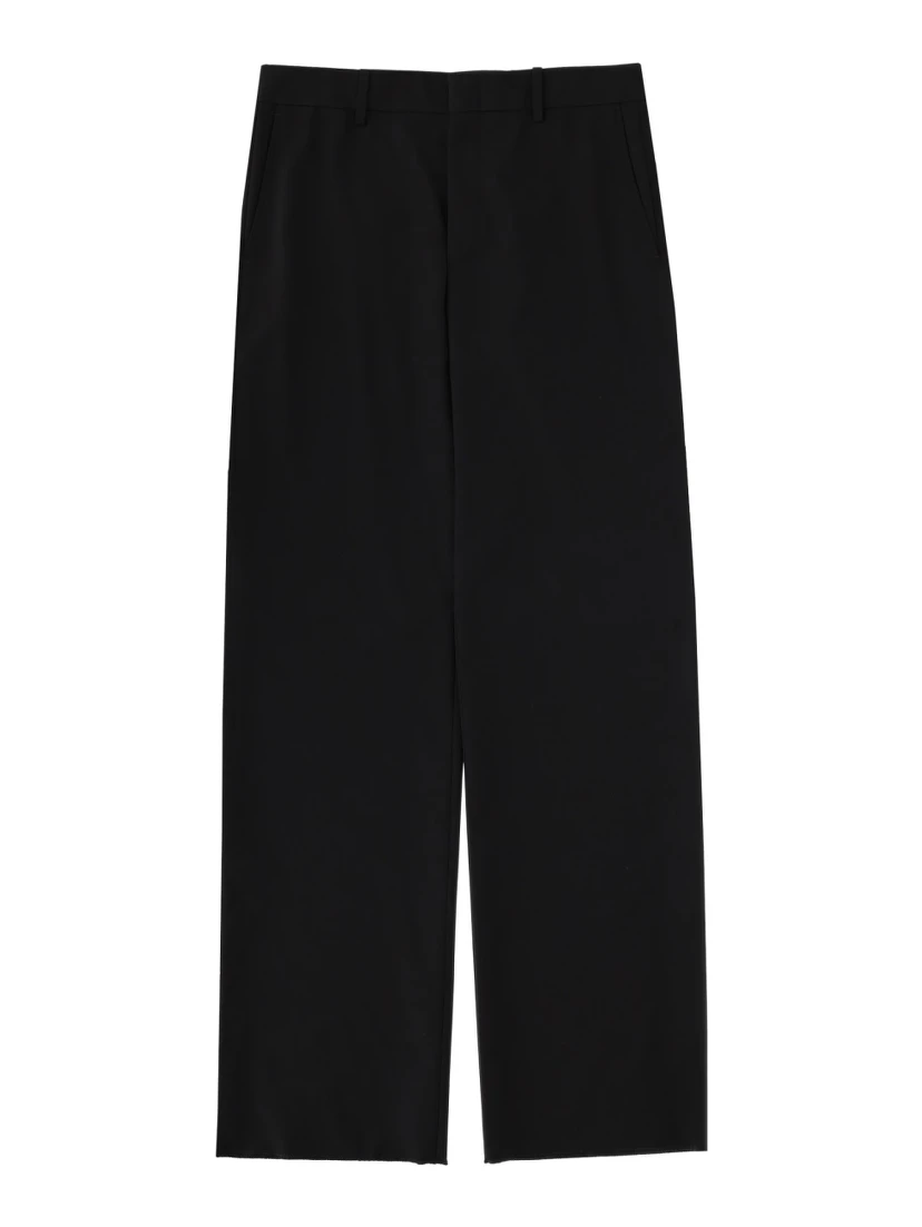 WOOL BLEND TAILORED PANTS