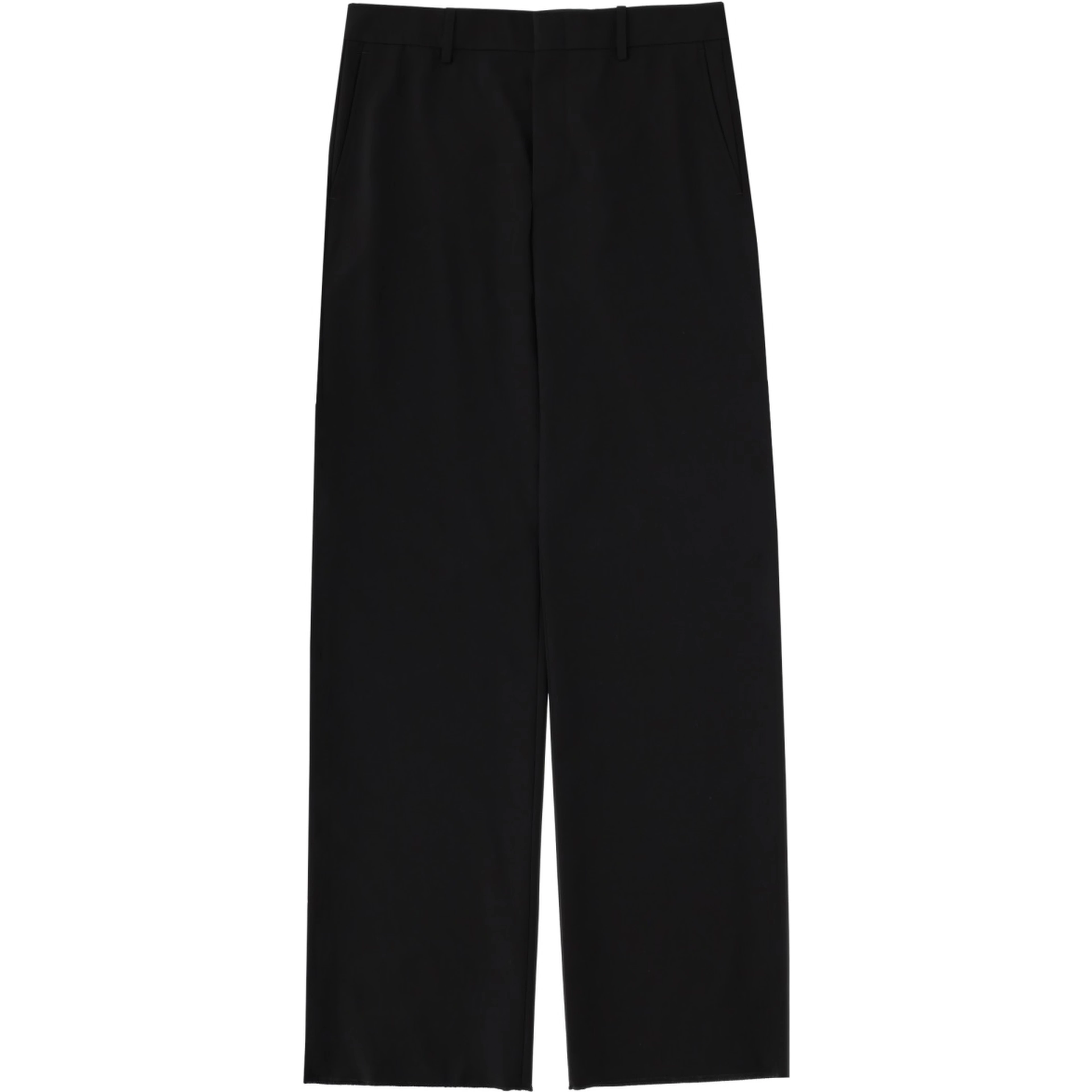 WOOL BLEND TAILORED PANTS