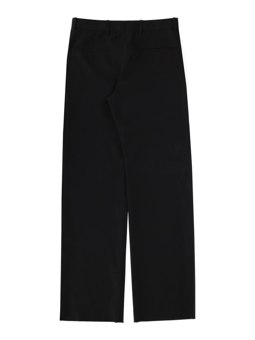 WOOL BLEND TAILORED PANTS
