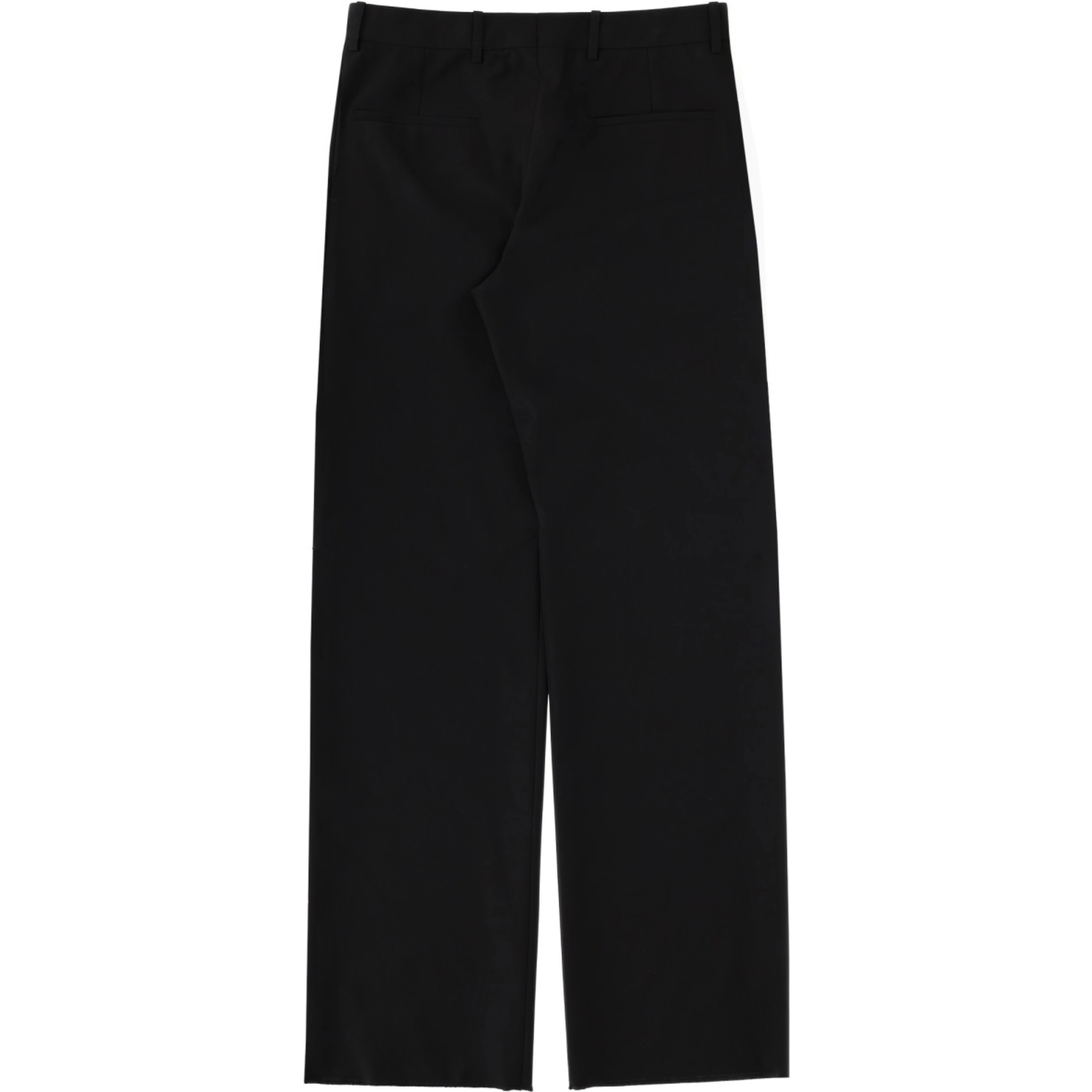 WOOL BLEND TAILORED PANTS