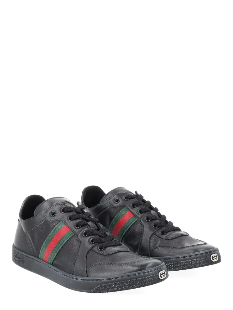 "STRETCH" LEATHER EFFECT SNEAKER alternative