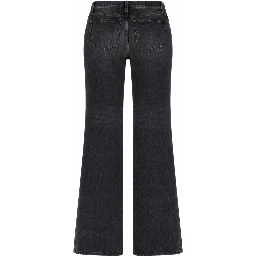 DENIM JEANS WITH HORSEBIT DETAIL