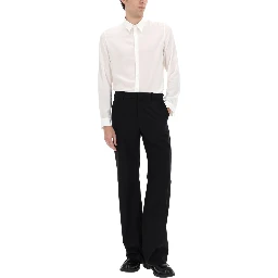 WOOL BLEND TAILORED PANTS
