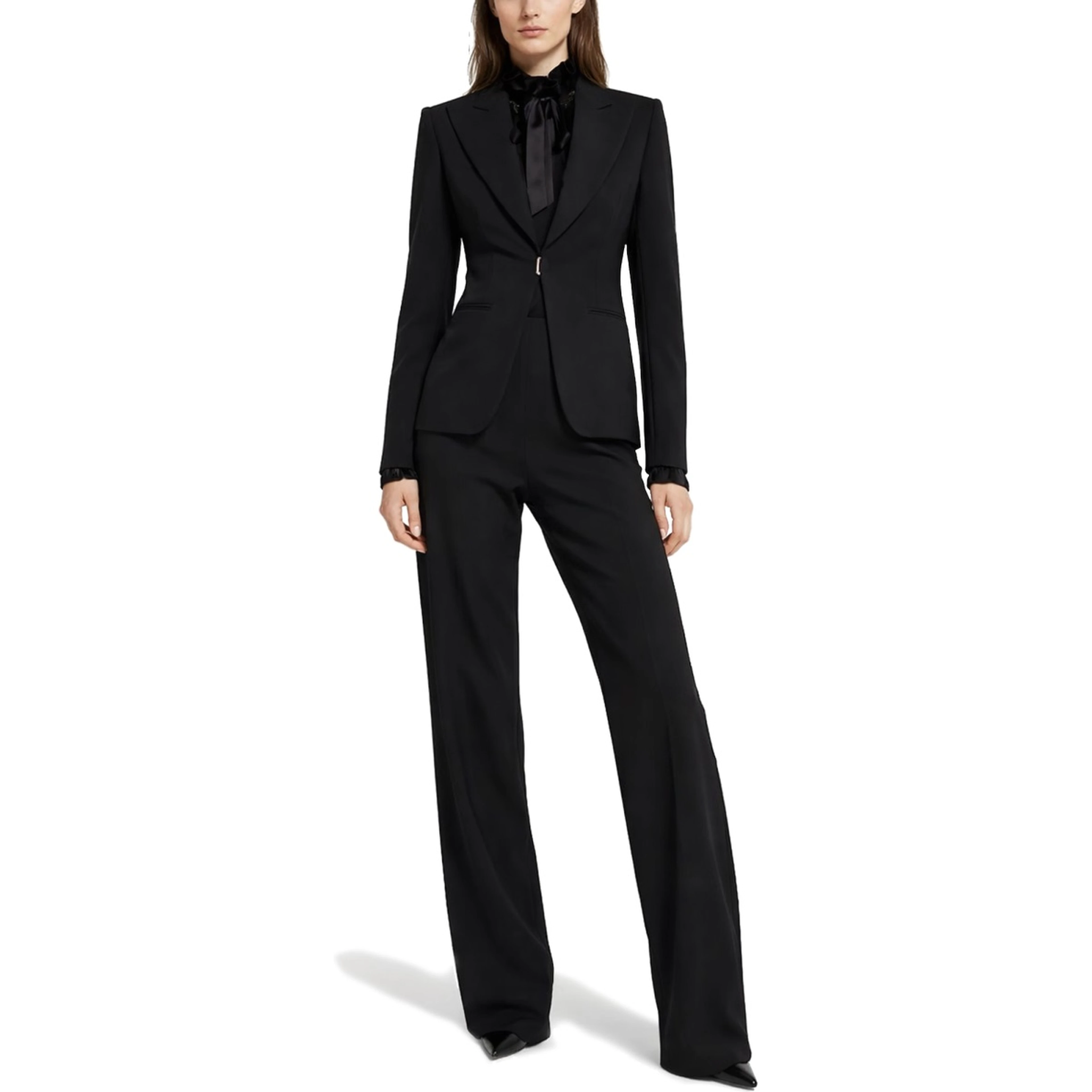 WOOL TAILORED PANTS