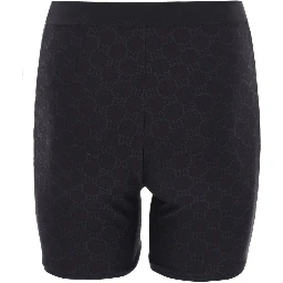 SHORTS IN JERSEY JACQUARD GG
