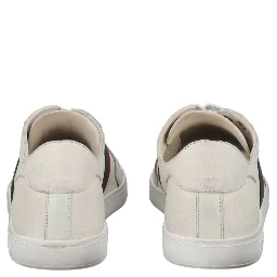"STRETCH" LEATHER EFFECT SNEAKER