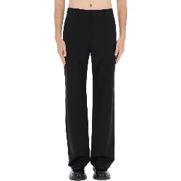 WOOL BLEND TAILORED PANTS