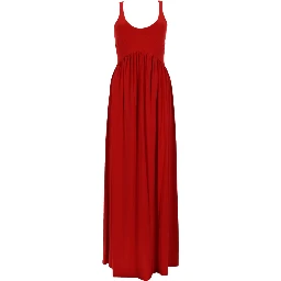 CREPE JERSEY LONG DRESS